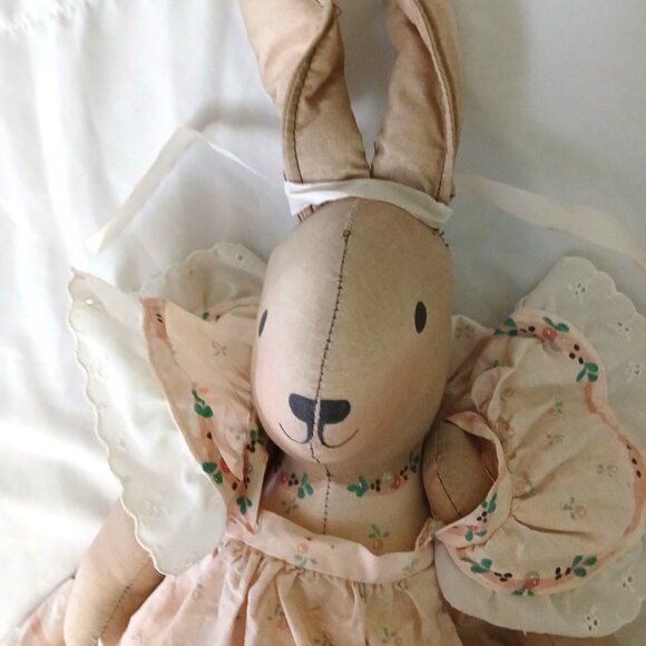 Vintage Rag Doll Bunny with Top and bottom pants - Picture 14 of 15